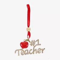 Monet Jewelry #1 Teacher Christmas Ornament