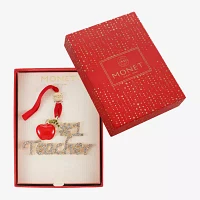 Monet Jewelry #1 Teacher Christmas Ornament