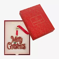 Monet Jewelry Merry Christmas Christmas Ornament