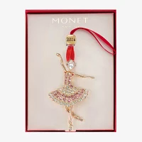 Monet Jewelry Ballerina Christmas Ornament