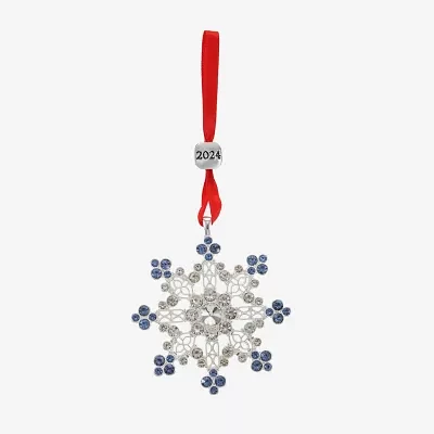 Monet Jewelry Snowflake Christmas Ornament