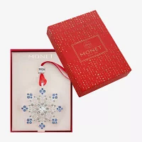 Monet Jewelry Snowflake Christmas Ornament