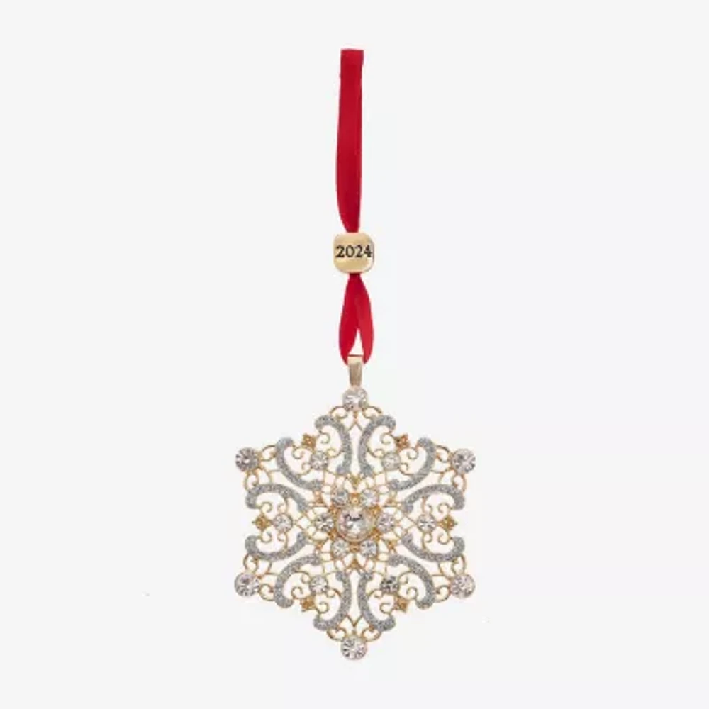 Monet Jewelry Snowflake Christmas Ornament