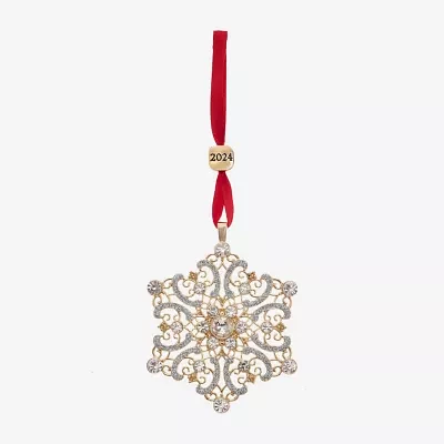 Monet Jewelry Snowflake Christmas Ornament