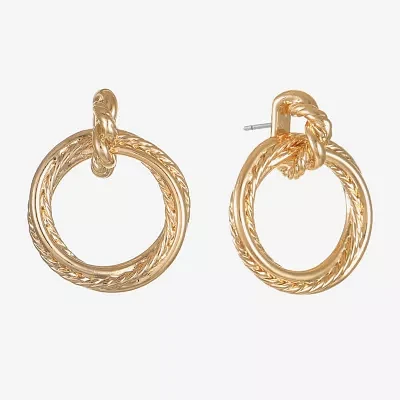 Monet Jewelry Door Knocker Drop Earrings