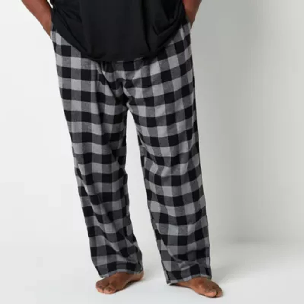 St. John's Bay Mens Big Flannel Pajama Pants