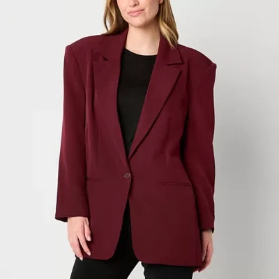 Worthington Womens Boxy Fit Blazer