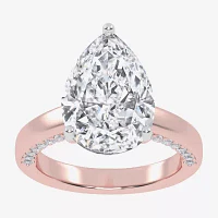 G-H / Vs2-Si1) Womens / CT. T.W. Lab Grown White Diamond 14K Rose Gold Solitaire Engagement Ring