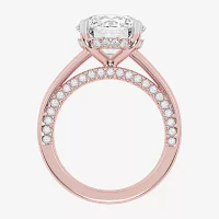 G-H / Vs2-Si1) Womens / CT. T.W. Lab Grown White Diamond 14K Rose Gold Solitaire Engagement Ring