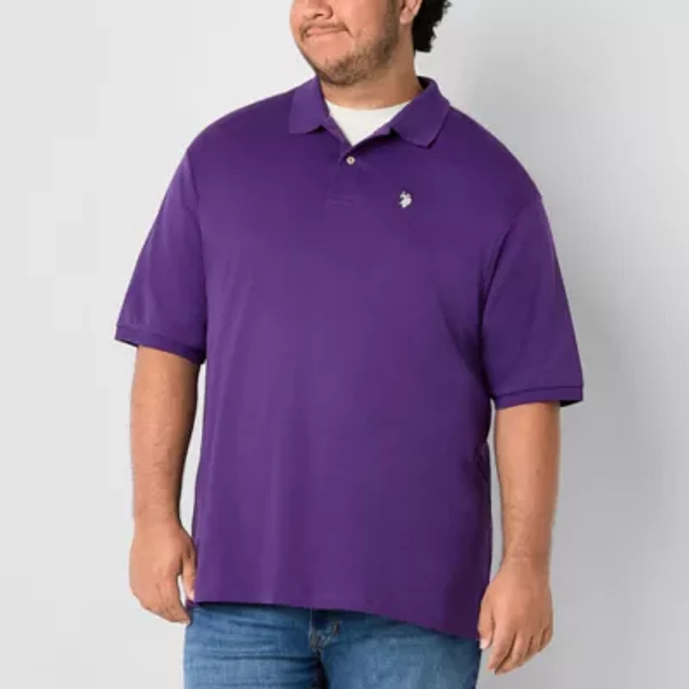 U.S. Polo Assn. Big and Tall Mens Classic Fit Short Sleeve Shirt