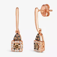 Le Vian® Earrings featuring Chocolate Diamonds® Nude Diamonds™ set in 14K Strawberry Gold®