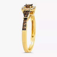 Le Vian® Ring featuring 3/8 CT. Chocolate Diamonds® 1/8 Nude Diamonds™ set 14K Strawberry, Vanilla, or Honey Gold®