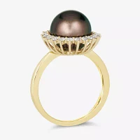 Le Vian® Ring featuring Chocolate Pearls®, 3/8 cts. Nude Diamonds™ set in 14K Honey Gold™