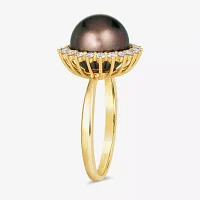 Le Vian® Ring featuring Chocolate Pearls®, 3/8 cts. Nude Diamonds™ set in 14K Honey Gold™