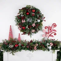 Northlight Pre-Ated Pine Indoor Christmas Garland