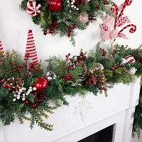 Northlight Pre-Ated Pine Indoor Christmas Garland