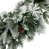 Northlight Rosemary Emerald Angel Pine Indoor Christmas Wreath