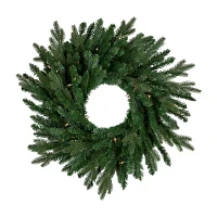 Northlight Grande Spruce Indoor Pre-Lit Christmas Wreath