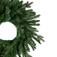 Northlight Grande Spruce Indoor Pre-Lit Christmas Wreath