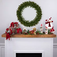 Northlight Rockwood Pine Pre-Lit Wreath