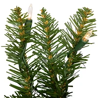 Northlight Rockwood Pine Pre-Lit Wreath