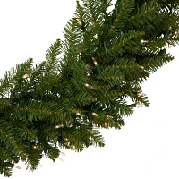Northlight Rockwood Pine Pre-Lit Wreath