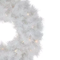 Northlight Alaskan Pine Indoor Pre-Lit Christmas Wreath