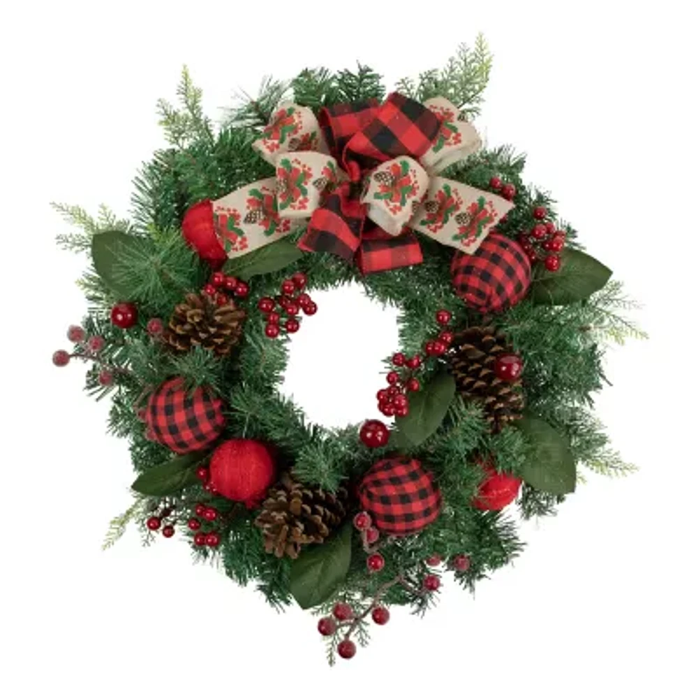 Northlight Pine Artificial Unlit Wreath