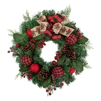 Northlight Pine Artificial   Unlit Wreath