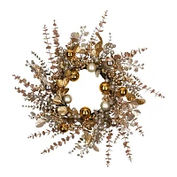 Northlight Holly And Berry Indoor Christmas Wreath