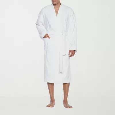 Residence Mens-Tall Terry Cloth Kimono Robes Long Sleeve Length