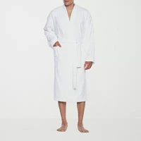 Residence Mens-Big Terry Cloth Kimono Robes Long Sleeve Length