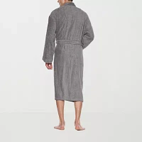 Residence Mens-Big Terry Cloth Kimono Robes Long Sleeve Length