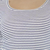 Forever 21 Long Sleeve Striped Baby Tee Womens Juniors T-Shirt