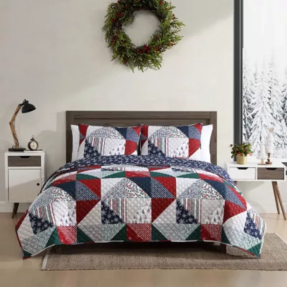 Hudson & Main Patchwork 3-pc. Quilt Set