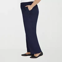 Alfred Dunner Classics Womens Straight Corduroy Pant