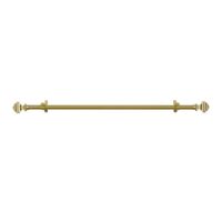 Buono II ¾" Adjustable Curtain Rod with Bach Finial