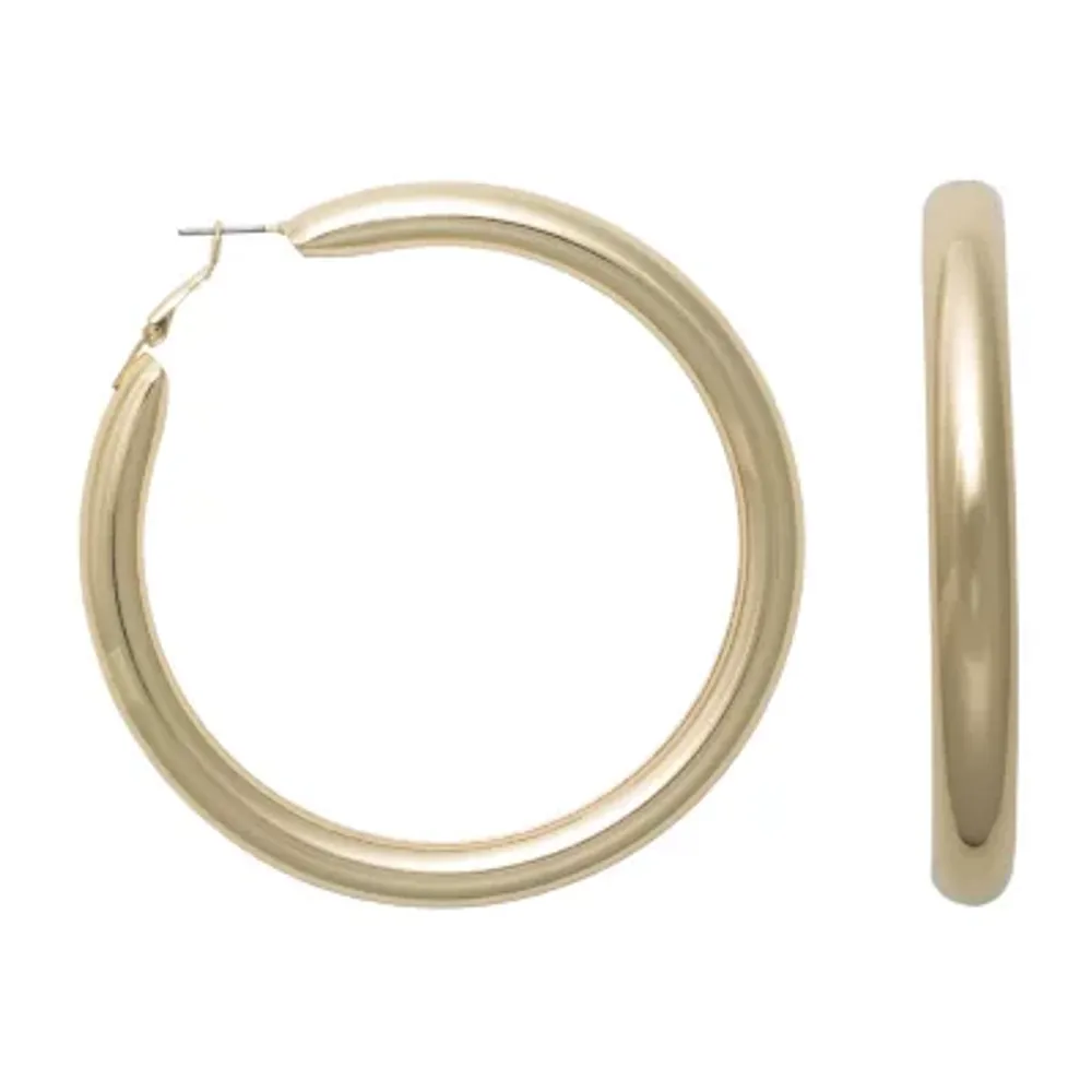 Bold Elements Hoop Earrings