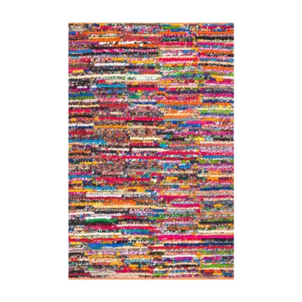 nuLoom Braided Chindi Cotton Michiko Rug