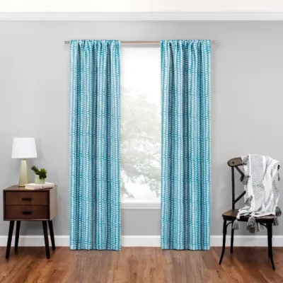 Eclipse Naya Rod Pocket Energy Saving Blackout Single Curtain Panel