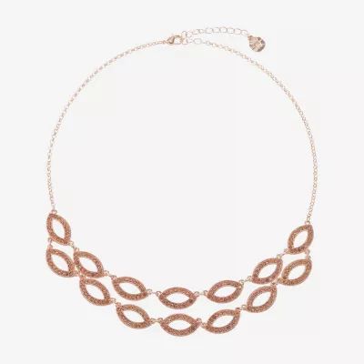 Monet Jewelry Layered 10 Inch Cable Collar Necklace