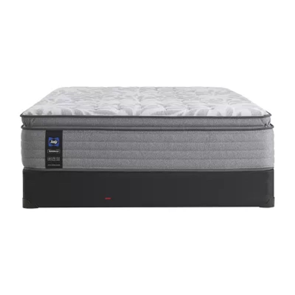 Sealy® Starling Medium Euro Top - Mattress + Box Spring