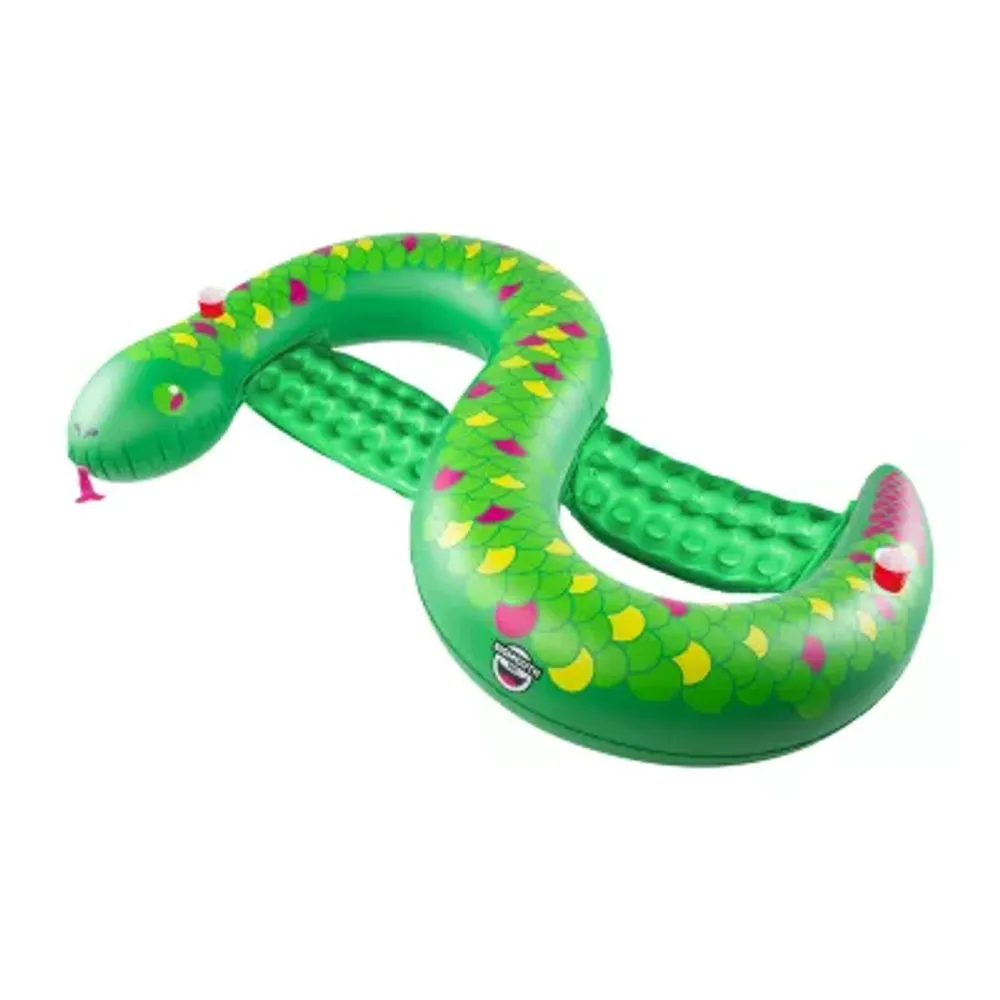 Big Mouth Double Snake 2-Person Pool Float