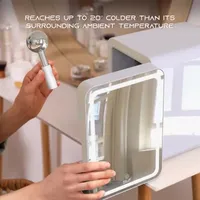 Slf Led Mirror Door Mini Cosmetic Cooler