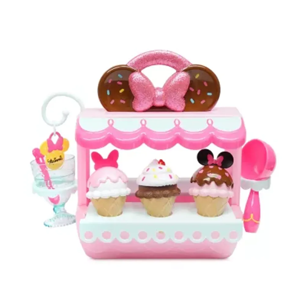 Disney Collection Minnie Mouse Ice Cream Play Set Mickey and Friends Minnie Mouse Toy Playset