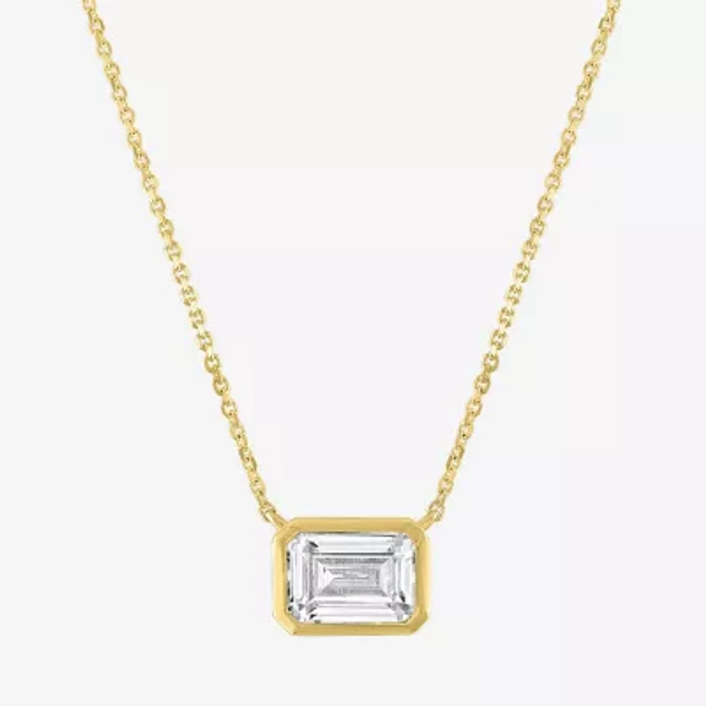 Diamond Addiction (G-H / Si2-I1) Womens 1 CT. T.W. Lab Grown White Diamond 14K Gold Pendant Necklace