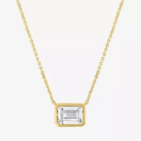 Diamond Addiction (G-H / Si2-I1) Womens 1 CT. T.W. Lab Grown White Diamond 14K Gold Pendant Necklace