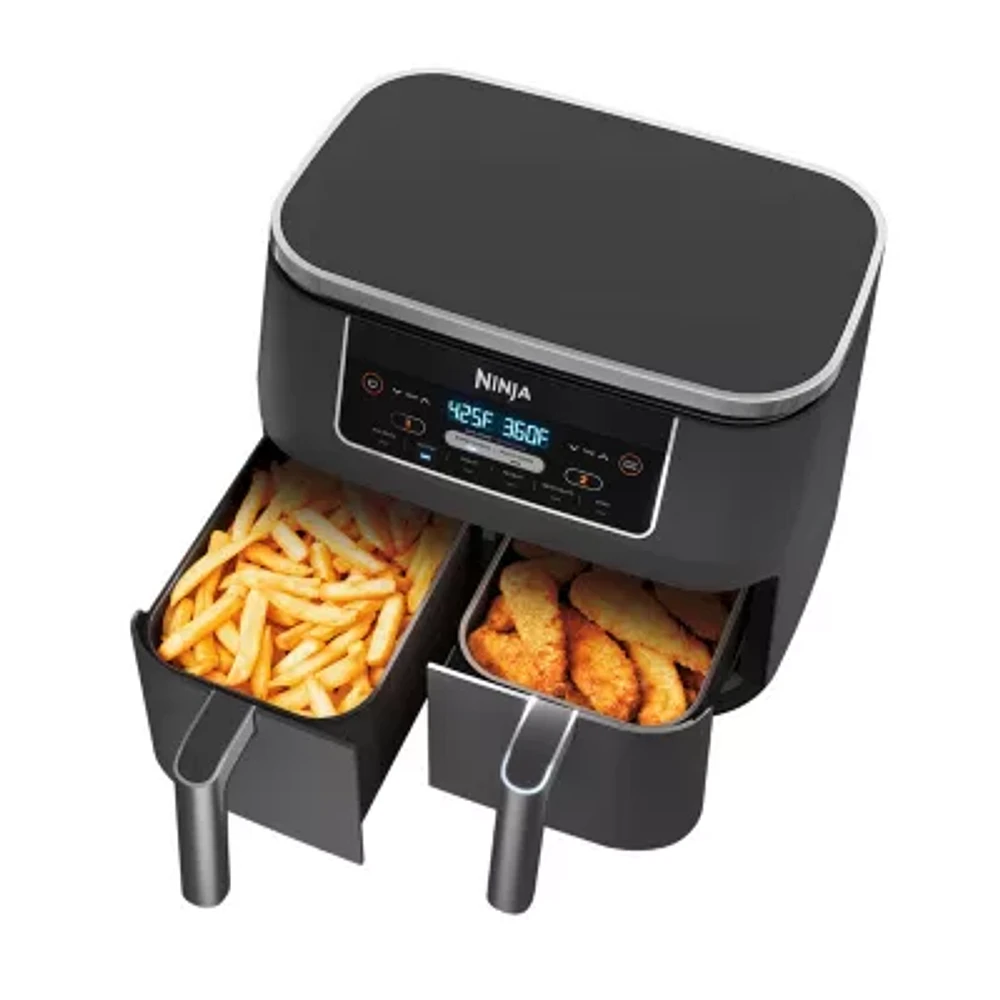 Ninja Foodi 6-in-1 8 Quart 2-Basket Air Fryer with DualZone Technology