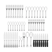 Pfaltzgraff Sapphire Bay 53-pc. Flatware Set