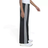 adidas Big Girls Mid Rise Wide Leg Track Pant